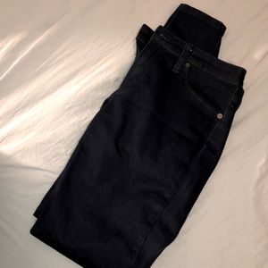 Dark washed jeans